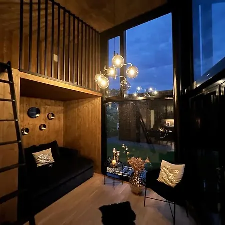 Holiday home Attraktiv & Smart Funkishytte Pa Nes Strandhager.