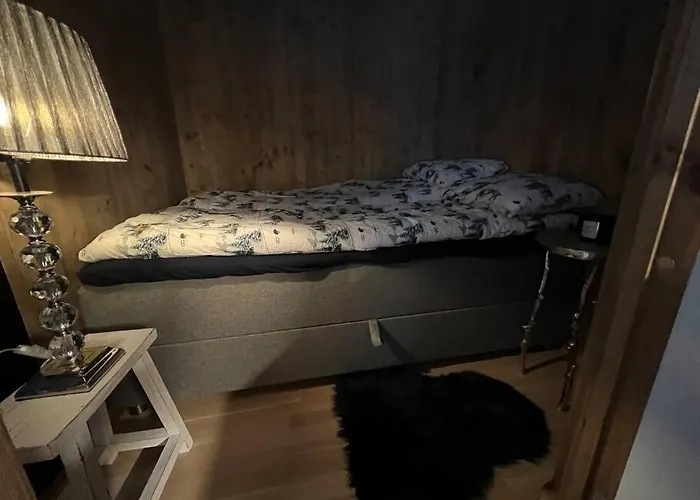 Attraktiv & Smart Funkishytte Pa Nes Strandhager. Casa vacanze *